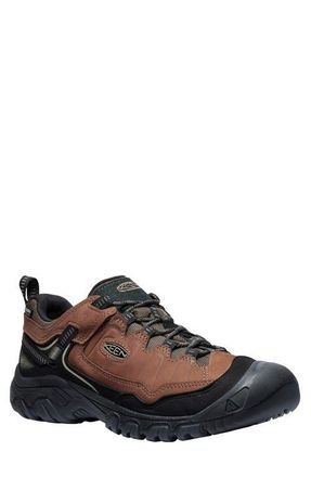 Keen Targhee IV Waterproof Hiking Shoe in Bison/Black at Nordstrom, Size 10.5