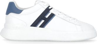 Hogan H582 White Leather Sneakers