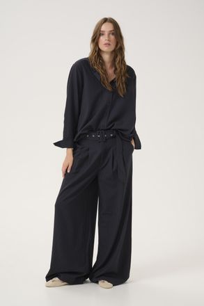MY ESSENTIAL WARDROBE Casual broek Loose fit blue
