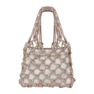 Hibourama Bags Carrie Satin - Dames - Tassen - Geel - Maat: ONE Size Satijn