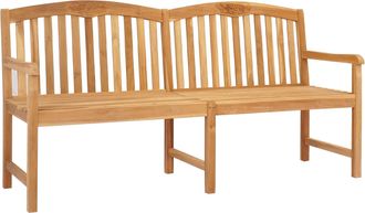 vidaXL Banco Tallado A Mano En Forma De Rosa 150 X 60 X 90 Cm Vidaxl