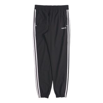 adidas neo M Ce 3s Wv Tp Side Stripe Casual Sports Bundle Feet Long Pants Black GP4910