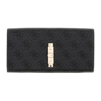 Guess Cartera Maxi Yvonne con Logo - Accessories - Mujer - Negro - ONE SIZE