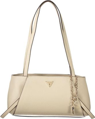 Guess Beige Polyurethane Womens Womens Bag
