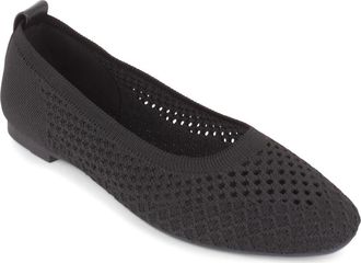 Elie Tahari Oslo Ballet Flat in Black at Nordstrom, Size 5.5