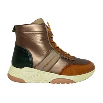 Carmela Lace-up Boots, female, Multicolor, Size: 11 US sneaker Pelle