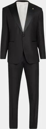Stefano Ricci Men & apos;s Peak-Lapel Wool-Blend Tuxedo