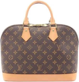 Louis Vuitton Pre-owned Handbags, female, Brown, Size: ONE SIZE Pre-owned Alma PM Handbag