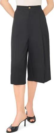 Ted Baker High Waist Wide Leg Culottes in Black at Nordstrom Rack, Size 10