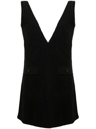 Onefifteen X Beyond The Radar fitted dress - women - Wool - XS/S - Black