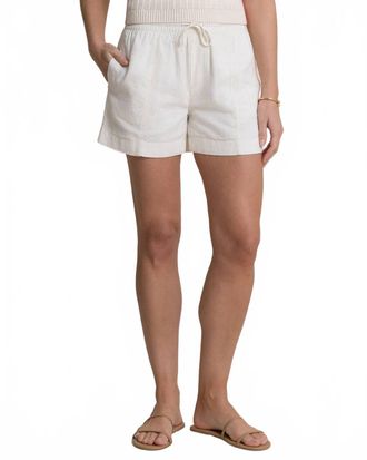 Southern Tide Emilia Woven Short In Sand White