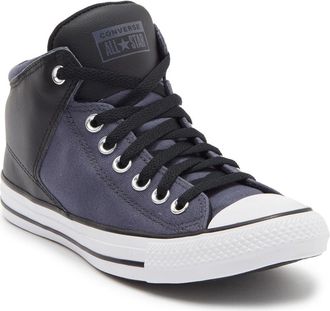 Converse Gender Inclusive Chuck Taylor All Star High Street Mid Cold Star in Cold Stare/Black at Nordstrom Rack, Size 12.5 Womens / 10.5 Mens