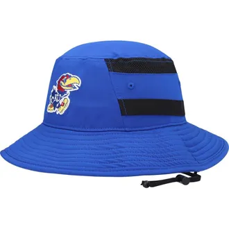adidas Mens adidas Royal Kansas Jayhawks 2021 Sideline AEROREADY Bucket Hat at Nordstrom, Size Medium/large