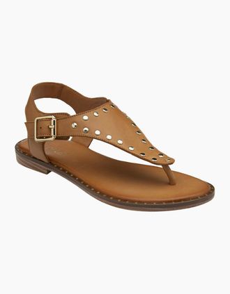 Lotus Womens Juanita Womens Toe Post Sandals - Brown - Size: 5