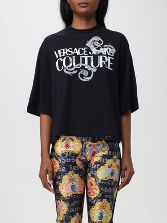 Versace Jeans Couture T-Shirts VERSACE JEANS COUTURE Donna colore Nero