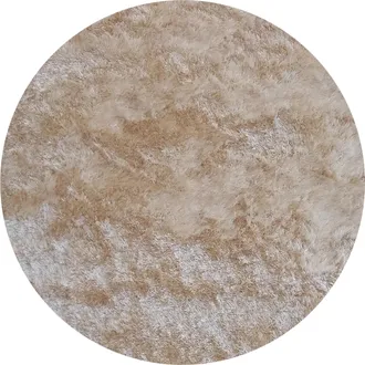 Dmora Tapete Latemeri, Altura De Pelo 35 Mm 100% Poli&eacute;ster, Forma Rectangular, Apto Para Calefacci&oacute;n En Suelo, 140x70 Cm Blanco Leche