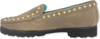 Robert Zur Womens Diane Loafers In Taupe