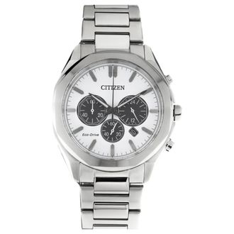 Citizen Ca 4590-81A - Heren Metropolitan Chronograaf Horloge - Dames - Horloges - Grijs - ONE Size - Accessoires