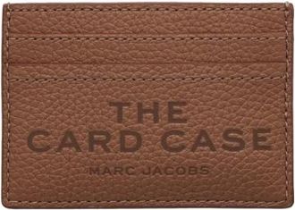 Marc Jacobs The Card Case - Dames - Portefeuilles - Bruin - ONE Size - Leer - Accessoires