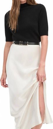 Favorite Daughter The Josie Long Skirt In Ivory