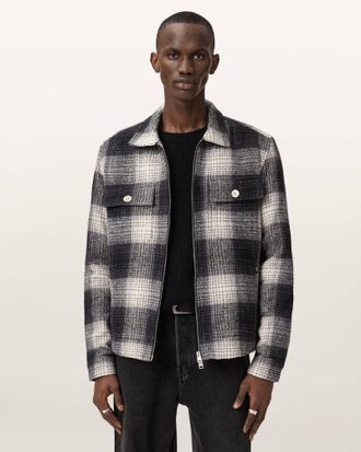 AllSaints Matheson Check Jacket