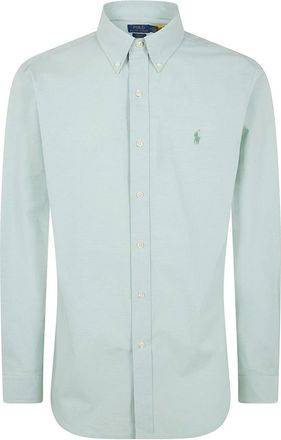 Polo Ralph Lauren Formal Shirts - Heren - Zakelijke Overhemden - Groen - 2XL - Overhemden