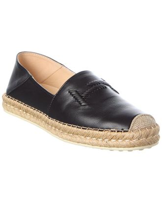Tod's Tods Leather Espadrille