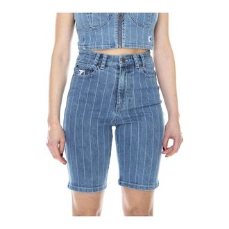 Karl Kani Denim Shorts - - Shorts - Donna - Blu - S