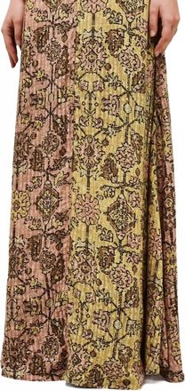 BA&SH Jupe Pario Maxi Skirt In Yellow