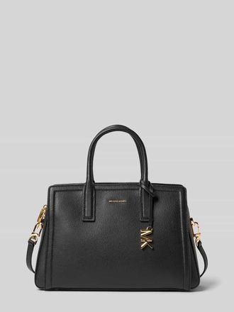 Michael Kors Handtasche aus Leder mit Label-Applikation Modell LAILA in Black, Gr&ouml;&szlig;e 1