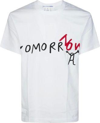 Comme Des Gar&ccedil;ons Uomo, Top, Bianco, M, new