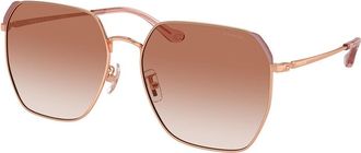 Coach HC7165D CR638 933113 Womens Sunglasses Gold Size 60