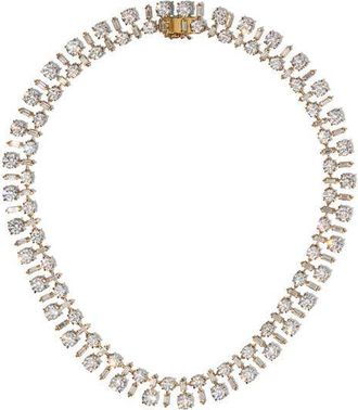 Nadri Stellar Bold Cubic Zirconia Collar Necklace in Gold at Nordstrom