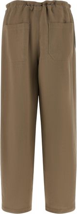 Brunello Cucinelli Womens Beige Viscose Casual Pants