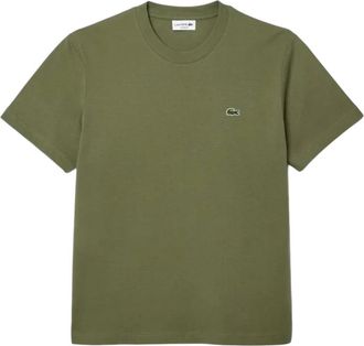 Lacoste Tops, Heren, Groen, 3Xl, Katoen, Th 7318 T-shirt