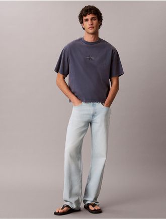 Calvin Klein Jeans Calvin Klein Mens 90s Straight Lightweight Jeans - Blue - 30W x 30L