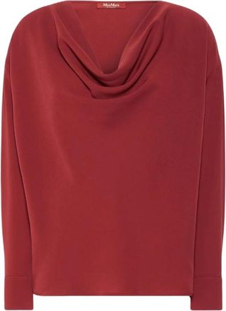 Max Mara Mujer, Blusas y Camisas, Rojo, Talla: L