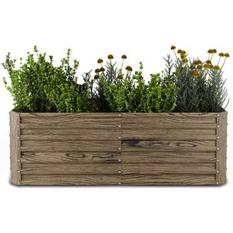 Blumfeldt Blumfeldt Lecho Elevado Recto High Grow 972 L Ergon&oacute;mico Resistente A La Intemperie Estructura De Base Abierta