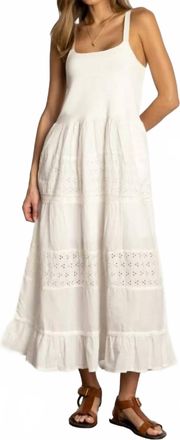 Dylan Victoria Dress In White
