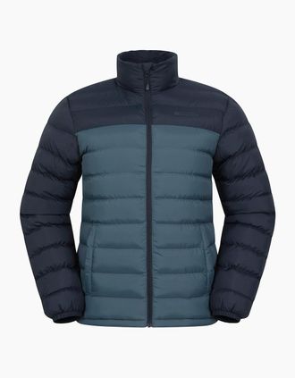 Mountain Warehouse Mens Mountain Warehouse Mens Vista Padded Jacket - Navy - Size: 40/Regular