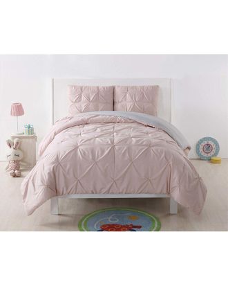 My World Pleated Blush Duvet Set