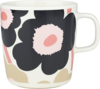 Marimekko Oiva Unikko Mug in White at Nordstrom, Size One Size Oz