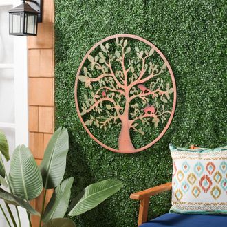 Safavieh 31.5 Tree Of Life Outdoor Wall Art PAT5040