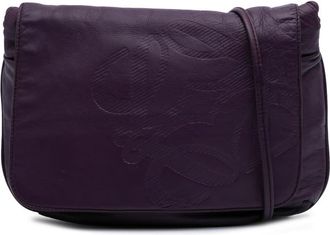 Loewe Pre-owned Loewe Anagram Nappa Crossbody Ladies SUEMK6YANZD114AV