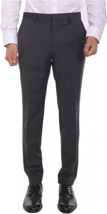 HUGO BOSS Hesten M204X Formele Broek - Heren - Nette broeken - Zwart - S - Wol - Broeken
