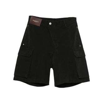 J.W.Anderson Casual Shorts, male, Black, Size: W34 Cargo-pocket Shorts