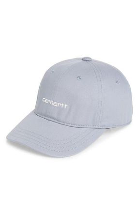 Carhartt Work in Progress Logo Script Baseball Cap in Mirror /Wax at Nordstrom