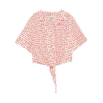 Alessandro Enriquez Blouses, female, Red, Size: XS Blouses