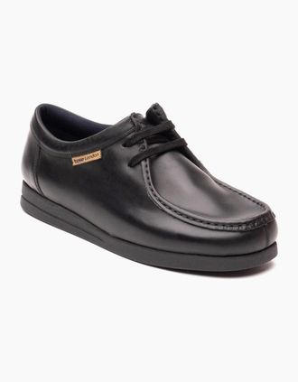 base Mens Base London Koko Leather Mens Black Moccasins Shoes - Size: 11