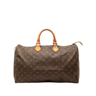 Louis Vuitton Pre-owned Handbags, female, Brown, Size: ONE SIZE Pre-owned Speedy 40